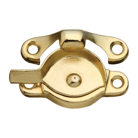 National Hardware National Hardware Brass Gold Die-Cast Zinc Sash Lock 1 pk N148-684